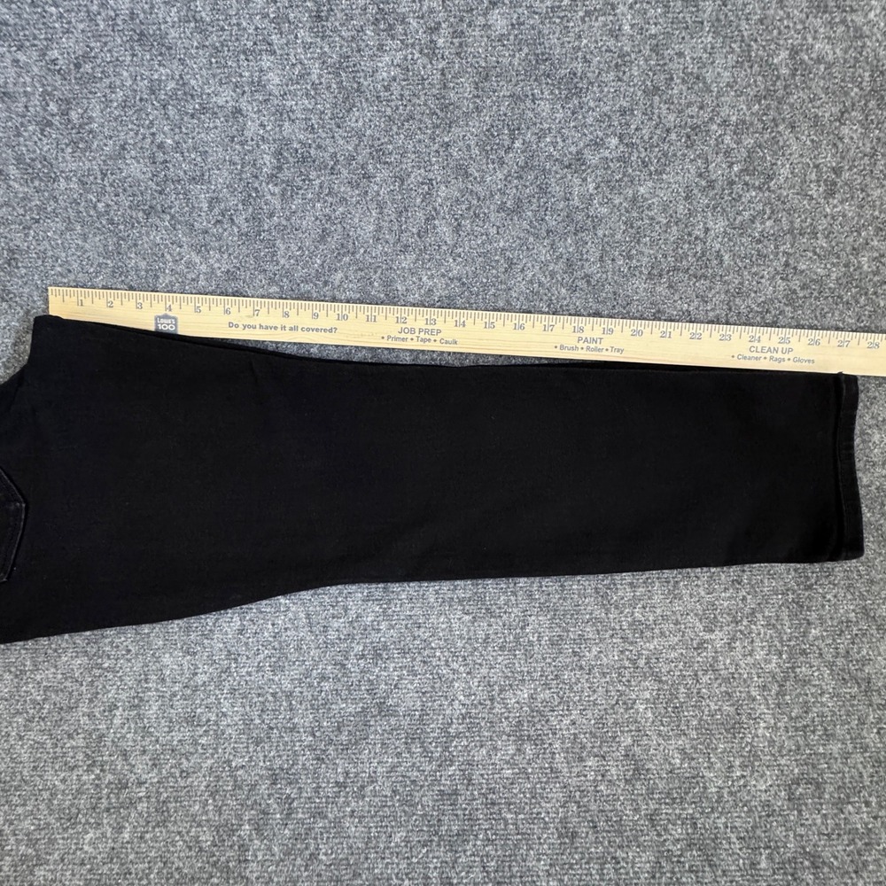 Old Navy Wow Straight High Rise Jeans Black Womens 8 Short Stretch Denim - Picture 5 of 6